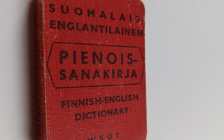 Aino Vuolle : Suomalais-englantilainen pienoissanakirja