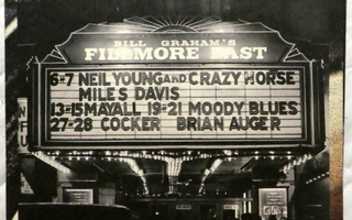 NEIL YOUNG Live at Fillmore East 1970 CD 