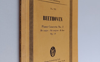 Ludwig Van Beethoven ym. : Beethoven - Piano Concerto No....