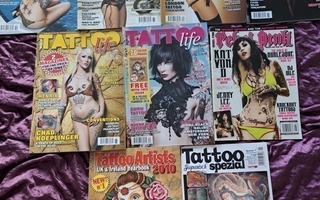 Tattoo Life 6 numeroa +3 lehteä