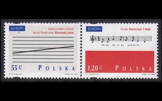 Puola 3714-5p ** Europa kansalliset juhlat (1998)