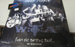 DEEP PURPLE - FROM THE SETTING SUN IN WACKEN UUSI 3LP