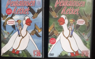 Peukaloisen retket - koko sarja jaksot 1-52 (DVD)