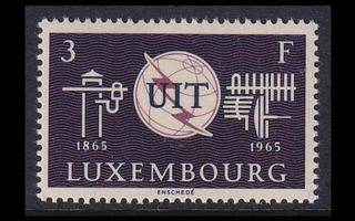 Luxemburg 714 ** Kansainvälinen televiestintäliitto 100v (