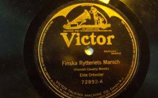 78 rpm Finska Rytteriets marsch/Porilaisten marssi
