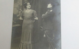 vanha postikorttiv 1913 ( kuvaamo w.a. sihvonen savonlinna )