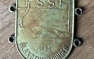 FSSF Ålandsvandringen 1957 partiolaismerkki