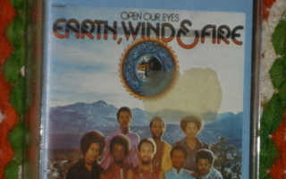 C-kasetti - EARTH WIND & FIRE - Open Your Eyes - 1974 EX+
