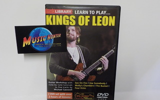 LEARN TO PLAY KINGS OF LEON UUSI 2DVD