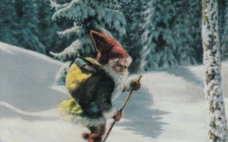 Anders Olsson: Tonttu hiihtää