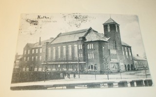 Kotka, Työväentalo, vanha mv pk, p. 1915 + sensuurileima