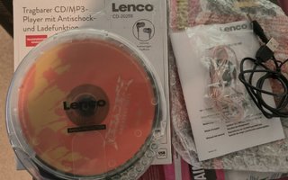 Lenco CD-202TR -kannettava CD/MP3-soitin