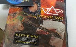 STEVE VAI - VISUAL SOUND THEORIES UUSI DVD