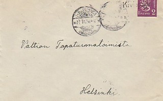 1936, Kirje Savukoski, rivileima Kiviapaja