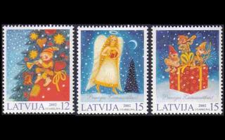 Latvia 580-2 ** Joulu (2002)