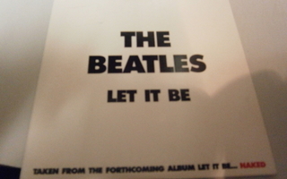 BEATLES - LET IT BE PROMO CD