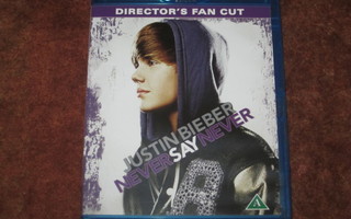 JUSTIN BIEBER - NEVER SAY NEVER - BLU-RAY