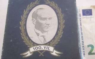VANHA Savuke Tupakka Aski Turkkilainen Ataturk