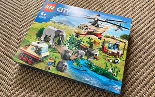 LEGO City 60302 - Villieläinten pelastusoperaatio *UUSI*