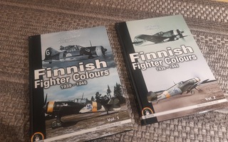 Finnish Fighters Colours 1939 - 1945 Vol I ja Vol II