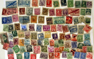 Eri maiden vanhoja postimerkkejä Katso!
