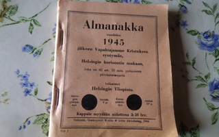 osata syntymävuotesi almanakka 1945