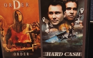 2 leffaa; Order / Hard Cash ( Van Damme, Val Kilmer)