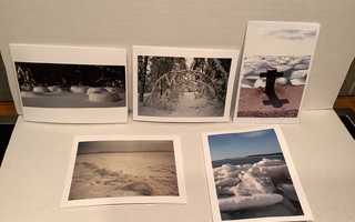 Talviset valokuvakortit