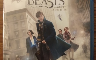 Fantastic Beasts -Ihmeotukset, Blu-ray (uusi)
