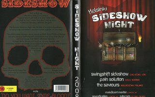 sideshow night 2008	(54 975)	k	-FI-		DVD				helsinki,100min