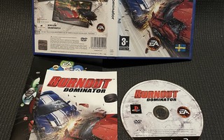 Burnout Dominator - SWE PS2 CiB