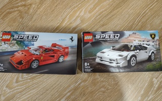 Lego speed champions 76934 & 76908 (Ferrari F40, Lamborghini