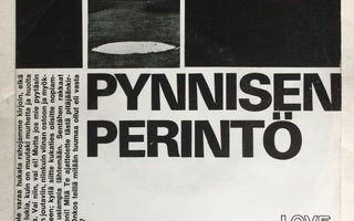 PYNNISEN PERINTÖ EP + Pynnisen Perintö EP