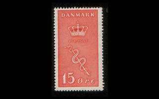 Tanska 178 ** Syöpämerkki 15 öre (1929)