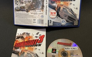 Burnout 3 Takedown PS2 CiB