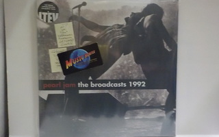 PEARL JAM - THE BROADCASTS 1992 UUSI SS UK 2012 180G 2LP