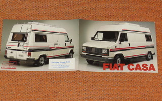 1989 Fiat Ducato Casa matkailuauto esite - KUIN UUSI