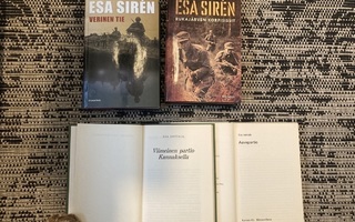 Siren / Anttala kirjat 4kpl