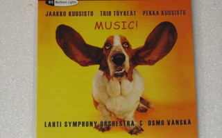 Trio Töykeät • Music! PROMO CD-Single