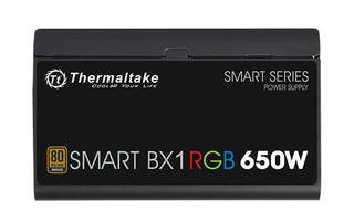 Thermaltake SMART BX1 RGB 650W PSU virtalähde AT