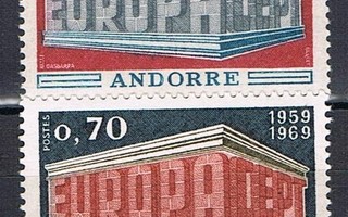 Andorra 1969 - Europa CEPT  ++