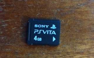 Ps vita 4 Gb kortti