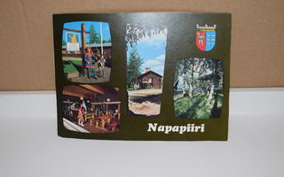 postikortti  (T)  Napapiiri - rovaniemi