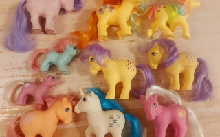 My little pony 10 kpl G1