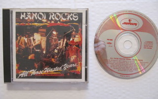 Hanoi Rocks All Those Wasted Years...  Japanilainen CD