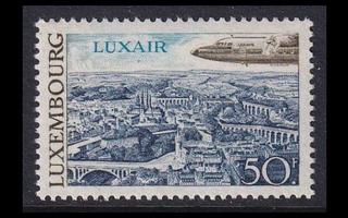 Luxemburg 777 ** Maisema lentokone (1968)