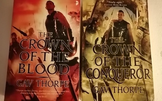Thorpe, Gav: Crown of the Blood & the Conqueror (2 kpl)