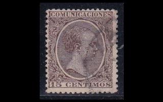 Espanja 192 o Alfonso XIII 15 C (1889)