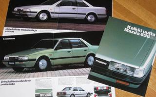 1983 Mazda 626 esite - KUIN UUSI - 22 sivua - suom