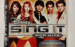 (SL) UUSI! PS3) Disney Sing It pop hits